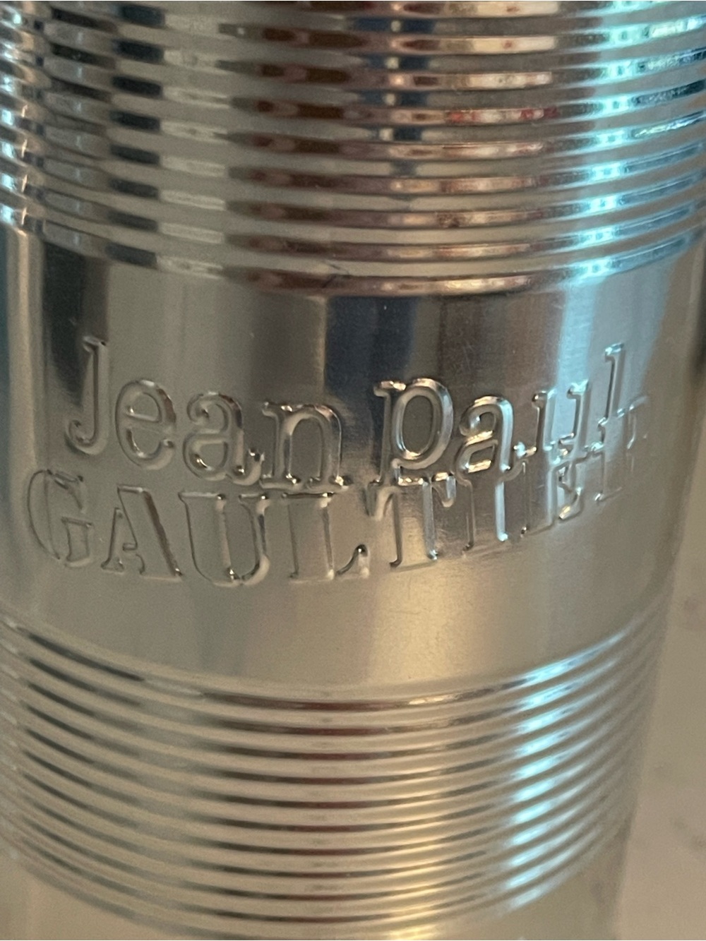 Jean Paul Gaultier Branded Cylindrical Canister